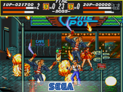 اسکرین شات بازی Streets of Rage Classic 2