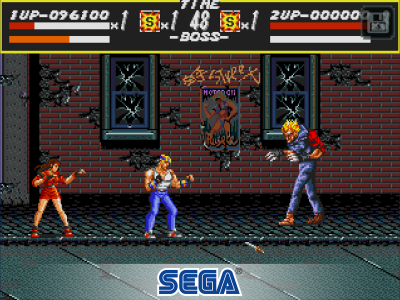 اسکرین شات بازی Streets of Rage Classic 3