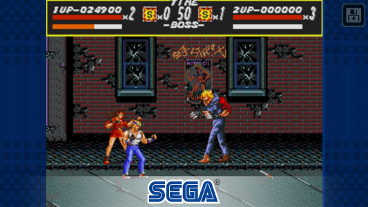 اسکرین شات 3 بازی Streets of Rage Classic