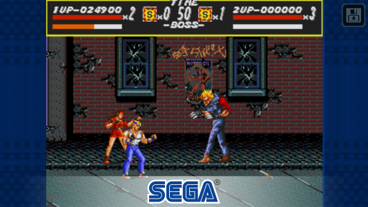 اسکرین شات بازی Streets of Rage Classic 3