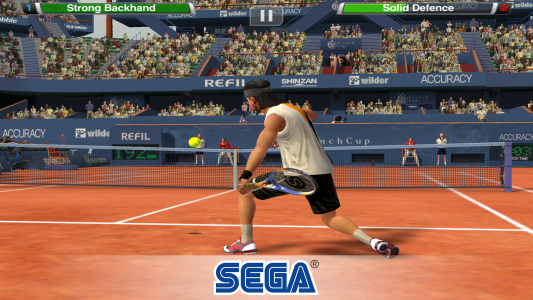 اسکرین شات بازی Virtua Tennis Challenge 4