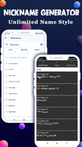 اسکرین شات برنامه Nickname Generator For Gamer 5