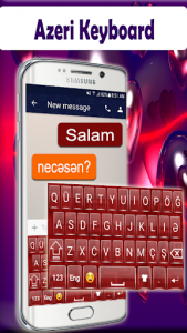 اسکرین شات برنامه Azeri Language Keyboard 2020 3