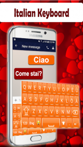 اسکرین شات برنامه Italian Keyboard 2020: Keyboard Italian App 3