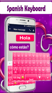 اسکرین شات برنامه Spanish Language Keyboard 2020: Spanish Keyboard 4