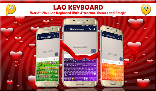 اسکرین شات برنامه Lao Keyboard 2020: Laos Keyboard 4