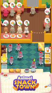 اسکرین شات 1 بازی Animal Snack Town