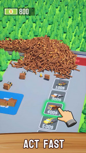 اسکرین شات 1 بازی Lumber Empire: Idle Wood Inc