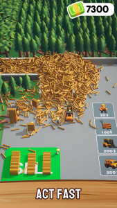 اسکرین شات 1 بازی Lumber Empire: Idle Wood Inc