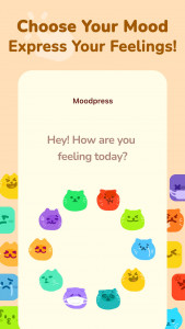 اسکرین شات برنامه Moodpress - Mood Diary Tracker 4