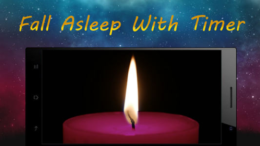 اسکرین شات برنامه Night Candle : relaxation, sleep, meditation music 5