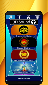 اسکرین شات برنامه Chakra Healing Meditation 1