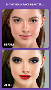 اسکرین شات 2 برنامه DIY Makeup: Photo Editor