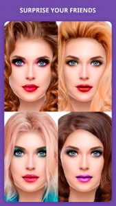 اسکرین شات 3 برنامه DIY Makeup: Photo Editor