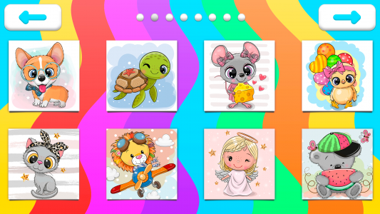 اسکرین شات بازی Kids Puzzles offline games 5