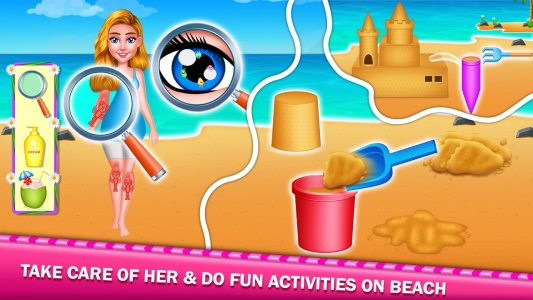 اسکرین شات بازی Summer Beach Girl Fun Activity 4