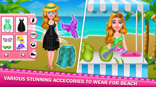 اسکرین شات بازی Summer Beach Girl Fun Activity 2