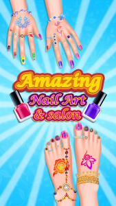 اسکرین شات بازی Amazing Nail Art Salon 5