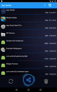 اسکرین شات برنامه Bluetooth App Sender 6