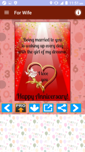 اسکرین شات 3 برنامه Marriage Anniversary Wishes