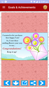 اسکرین شات برنامه Congratulations Greeting Cards 3