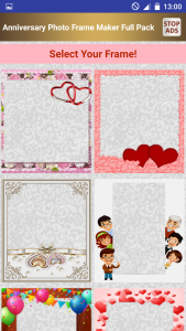 اسکرین شات 4 برنامه Make Wedding Anniversary Photo