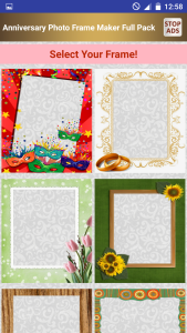 اسکرین شات 5 برنامه Make Wedding Anniversary Photo