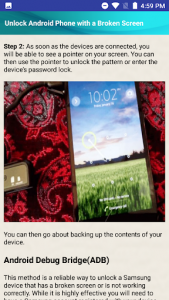 اسکرین شات برنامه Mobile Phone Touch Screen Problem Help Tips Tricks 4