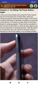 اسکرین شات 1 برنامه Touch Screen Problem Help Tips