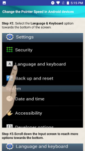 اسکرین شات برنامه Mobile Phone Touch Screen Problem Help Tips Tricks 2