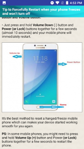 اسکرین شات برنامه Mobile Phone Touch Screen Problem Help Tips Tricks 7