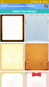 اسکرین شات 6 برنامه Design Thank You Greeting Card