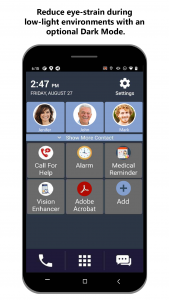 اسکرین شات برنامه Senior Safety Phone - Big Icon 3