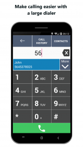 اسکرین شات برنامه Senior Safety Phone - Big Icon 2