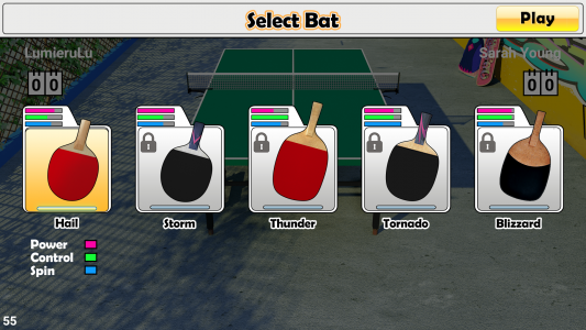 اسکرین شات بازی Virtual Table Tennis 8