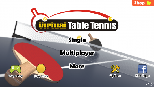 اسکرین شات بازی Virtual Table Tennis 3