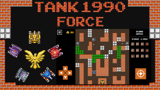اسکرین شات 1 بازی Tank 1990: Battle Defense War