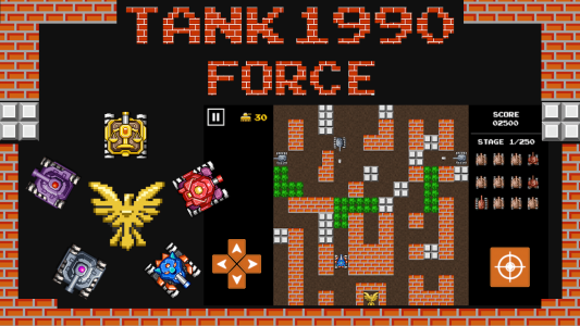 اسکرین شات بازی Tank 1990: Battle Defense War 1