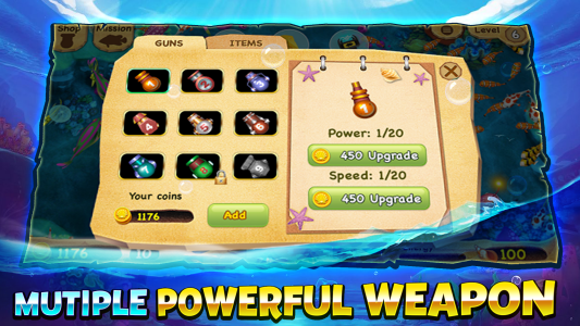 اسکرین شات 6 بازی Fish Game - Fish Hunter