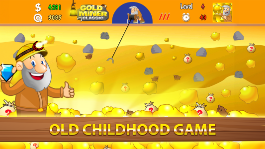 اسکرین شات 1 بازی Gold Miner Classic: Gold Rush