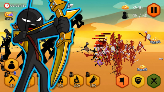 اسکرین شات بازی Stickman War Battle 5