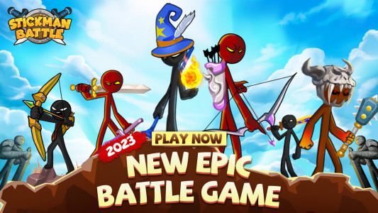 اسکرین شات بازی Stickman War Battle 1