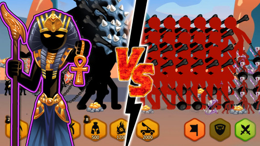 اسکرین شات بازی Stickman Battle 2: Empires War 3