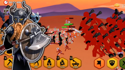 اسکرین شات بازی Stickman Battle 2: Empires War 2