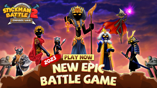 اسکرین شات بازی Stickman Battle 2: Empires War 1