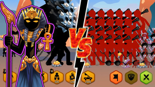 اسکرین شات 3 بازی Stickman Battle 2: Empires War