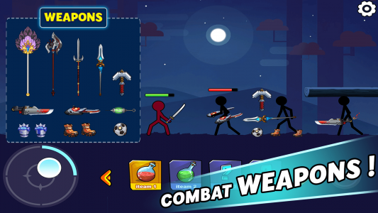 اسکرین شات بازی Stickman Fight: Warrior Battle 4