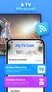 اسکرین شات برنامه Screen Mirroring & TV Miracast 2