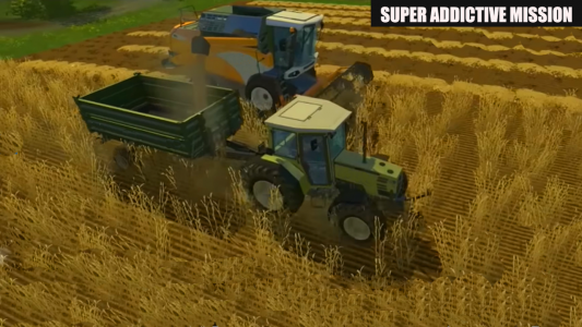 اسکرین شات بازی Modern Farming Tractor Sim 3d 6