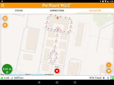 اسکرین شات برنامه PinPoint-GIS 8